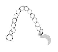 ibasenice Rallonge de Chaîne Argent Sterling pour Bijoux DIY Accessoire Bracelet et Collier Extensible pour Création et Réparation