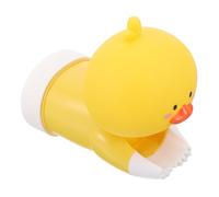 ibasenice Rallonge de Robinet Jaune en Vinyle Forme Animal Cartoon pour Adolescents, Accessoire Pratique pour Lavabo de Salle de Bain, Facilite le Lavage des Mains et Économise L'eau