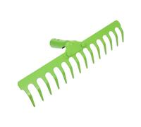 ibasenice râteau Multifonctionnel Un râteau à Fleurs râteau de Jardin pour Creuser Outil de relâchement du Sol Jardin cultivant râteau a Main Acier Carbone Green