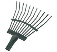 ibasenice Râteau Terre Outil de Jardinage pour Nettoyer et Herbe Râteau de Jardin Robuste et Léger