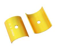 ibasenice Réducteur de Potence de Guidon de Vélo Cale de Guidon 31,8mm vers 35mm en Alliage D'aluminium Léger 2 Pièces pour Adaptation Précise et Solide