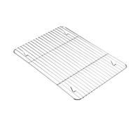 ibasenice Refroidissement Acier Inoxydable pour Cuisson et Four Support Résistant Anti-déformation pour Air Fryer et Cuiseur Accessoire Pratique pour Pâtisserie et Rôtissage