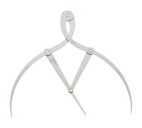 ibasenice Règle à Sourcils et Prévention de L'asymétrie en Acier Inoxydable Argentée Outil de Mesure Précis Design Simple, Détection Position des Sourcils pour Maquillage