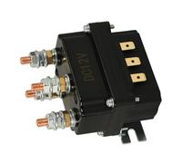 ibasenice Relais de Solénoïde pour Treuil Contacteur Robuste pour Treuil Électrique Auto Accessoire Relais Voiture et Facile à Installer