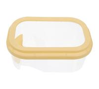ibasenice Réservoir De Tortue Aqua Poisson Petit Multifonctionnel Accessoires D'habitat De Tortue Réservoirs Récipient Cas De L'habitat des Tortues Plastique Khaki
