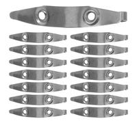 ibasenice Ressort et Couvercle de Navette pour Machine à Coudre à Pédale, Kit de Réparation 20 Pièces avec Vis, Accessoire Métallique Compatible pour Machine à Coudre Domestique Vintage,