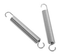 ibasenice Ressorts de Tension en Acier Argenté 2pcs pour Mécanisme D'inclinaison de Fauteuil Inclinable, Performance Robuste et Mise à Niveau Polyvalente pour Mobilier de Patio et Bureau
