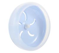 ibasenice Roue Silencieuse pour Petits Animaux pour Hamster Souris Gerbille et Rat Bleu
