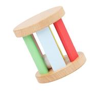 ibasenice Rouleau Bois pour Tout-petit à Main, Jouet D'éveil Léger Surface Lisse Bavures, Instrument Sensoriel pour Bébé