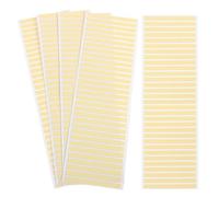 ibasenice Ruban Adhésif Double Face pour Réparation de Montres, 5 Feuilles, Fixation Précise du Disque Bague de Mouvement, pour Entretien et Réparation Horlogère