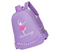 ibasenice Sac à Dos Danse Garçon Fille Léger et Spacieux pour Fille Sac Ballerine Polyvalent avec Larges Bretelles Confortables École Maternelle et Activités Danse