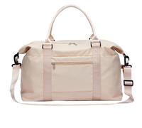 ibasenice Sac De Voyage Sport Et Salle De Gym Compartiments Étanches Séparés pour Vêtements Humides Bandoulière Ajustable Sangle pour Valise