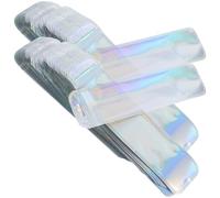 ibasenice Sachet Auto-scellant Long en PP 100 Pcs 5, 5x22 Cm