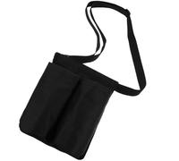 ibasenice Sacoche Banane Ajustable pour Flacons d'Huile et Lotion de Massage Double Pochette en Tissu Oxford Porte-Huiles Essentielles Pratique pour Massothérapeutes et Usage