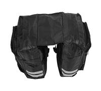 ibasenice Sacoche de Arrière pour Porte Bagages de Rangement Pratique pour Cyclisme Sacoche Réfléchissante pour Trajets Courts et Longs Compatible Plupart des Vélos de Route Montagne pour