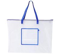 ibasenice Sacoche de Rangement avec Poignée et Fermeture Éclair en PVC Étanche et Facile à Organiser pour Tableaux D'affichage pour Artistes et Peintres