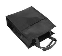 ibasenice Sacoche et Organisation Multi-poches Grosse Capacité de Dossiers Portable en Tissu Oxford Noir avec Fermeture Éclair pour Réunions Professionnelles