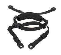 ibasenice Sangle de Menton Ajustable pour Casque Professionnel Sangle de Casque Points Noir Accessoire pour Sécurité Chantiers Extérieurs
