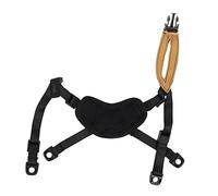 ibasenice Sangle de Mentonnière Réglable pour Casque Accessoire de Sécurité pour Casque de Construction Système de Suspension Points Noir Facile à Installer et