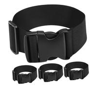 ibasenice Sangles à Boucle Réglables Nylon 5cm X 100cm Lot 4 Pièces Fixation Bagages Voyage Organisateur Paquet à Dos Valise Robuste Légère