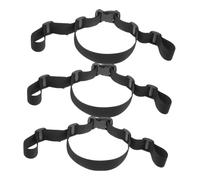 ibasenice Sangles de Sécurité pour Chaise Haute, Harnais Ceinture Réglable en Polyester, Double Verrouillage, 3 Pièces, pour Poussette et Restaurant