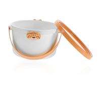 ibasenice seau de rangement pour jouets compressible bouché filet poubelle farci boite rangement crayon porte-jouets pour enfants blocs de construction porte-jouets seau de Plastique