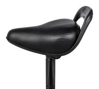 ibasenice Selle à Confortable Vélo Garçon et en de Cuir Filles Synthétique Noir Légère et Facile Nettoyer pour Vélo de Route