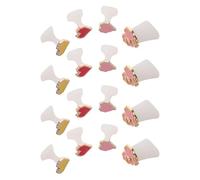 ibasenice Séparateurs D'orteils en Silicone Universels Lavables pour Pédicure à Domicile, Lot de 16 Pièces Adaptés pour Femmes et Hommes