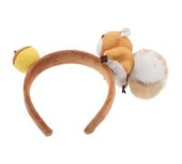 ibasenice Serre-tête Écureuil Peluche Doux Bandeau Animal de Fête pour Cosplay Accessoire Original pour Femmes et Garçon Fille pour Anniversaires et Festivals