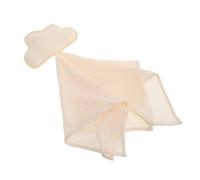 ibasenice serviette apaisante couvercles de paille de bocal Mason les serviettes absorbante de réconfort de bébé pour le nouveau-né de salive coton