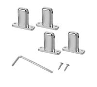 ibasenice Set de Blocage de Cordes pour Basse sans Tête Cordes Selle de Pont Verrouillage Rapide pour Guitare Électrique de Rechange pour Accessoires Instrument