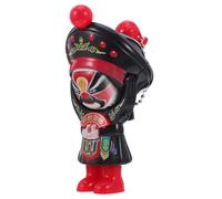 ibasenice Sichuan Opera Face-Changing Doll Toy with Interactive Facial Makeup Traditional Chinese Cultural Collectible for Tabletop and Car Dashboard Decoration Unique Peking Opera Figurine