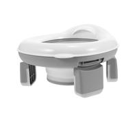 ibasenice Siège en Pp et Tpe de Toilette pour Portable Pliable pour Garçon et Filles Facile à Transporter Pot de Voyage Pratique pour Voyages en Extérieur et Usage Domestique Tout-petits