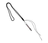 ibasenice Sifflet de Signalisation Métallique Haute Intensité avec Lanière Clair et Puissant pour Entraîneurs Arbitres Randonnée Camping et Survie Extérieur