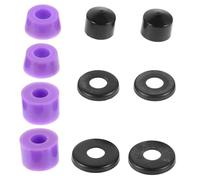 ibasenice Skateboard Truck PU Bushings Kit avec Pivot Cups et Rondelles pour Confort et Performance Plein Air Compatible Longboard Surfskate