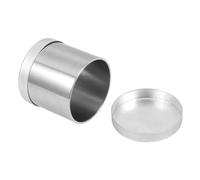 ibasenice Soil Sample Test Tool Stainless Steel Core Sampler Kit with Cover Portable Holder for Accurate Density Measurement in Agriculture and Fieldwork