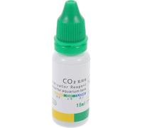 ibasenice Solution Indicatrice Co2 pour Aquarium 15ml en Méthylène Bleu, Facile à Transporter, pour Test Quotidien Qualité de l'eau
