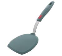ibasenice Spatule à Crêpes en Silicone Souple et Résistante à Haute Température, Vert Foncé, Grosse Taille, Adaptée pour Poêles Antiadhésives et Cuisson Professionnelle