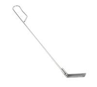 ibasenice Spatule à Griller en Acier Inoxydable Outil De Charbon De Bois pour Barbecue Brûler Tisonnier Au Charbon De Bois Carboniser Outil De Cendres Râteau à Cendres Accessoires