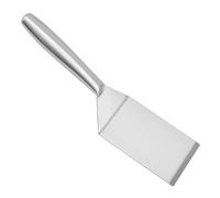 ibasenice Spatule à Steak en Acier Inoxydable Prise Confortable et Bords Arrondis, Ustensile Cuisine pour Plancha et Cuisson la Maison