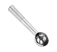ibasenice Stainless Steel Tea Tube Acier Inoxydable Strainer avec Cuillère Filtre à Thé Réutilisable pour Thé Vrac Tasse Bureau et Maison