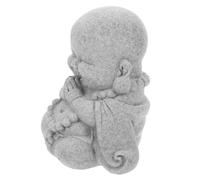 ibasenice Statue de Bouddha Vintage pour Aquarium Décoration Compacte et Décorative pour Intérieur