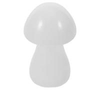 ibasenice Statue de Cristal Naturel de Champignon Blanc, Décoration de Table Légère et Multifonctionnelle pour Salons et Jardins Miniatures
