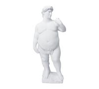 ibasenice Statue de David Fat Figurine Homme Nu pour Décoration de Bureau ou Maison Petite Taille pour Décoration d'Étagère