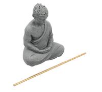 ibasenice Statuette du Roi Singe Grès Décoration pour Aquarium Et Jardin Zen Sculpture Mythologique De Wukong