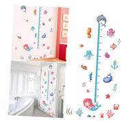 ibasenice Stickers Muraux Mesure De Hauteur Cartoon Pour Garçon Fille Décorations Amovibles Pour Chambre De Garçon Fille Et Salle De Jeu Facile à Appliquer Et Réutiliser