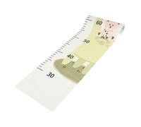 ibasenice Stickers Muraux Mesure De Hauteur Pour Garçon Fille Graphique De Croissance Adorable Avec Motif De Girafe Et Ours Autocollant Résistant Facile à Appliquer Pour Chambre Garçon