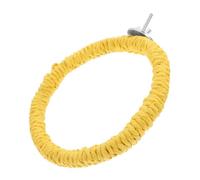 ibasenice Support À Oiseaux Balançoire pour Perroquet Anneau Balançoires pour Perroquets Perchoir D'Extérieur Plateforme pour Oiseaux Jouets pour Calopsittes Nid D'Oiseau