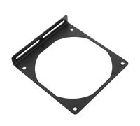 ibasenice Support de Boîtier PC en Fer Noir Support de Fixation du Ventilateur de Radiateur 12cm, Compatible pour Refroidissement Ordinateur et Installation Facile, Sandales Femme