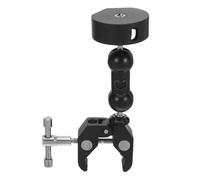 ibasenice Support de Fixation D'antenne Réglable en Alliage D'aluminium 14-55mm pour Camping-véhicule de Loisir, Montage Extérieur Robuste et Entretien Simplifié